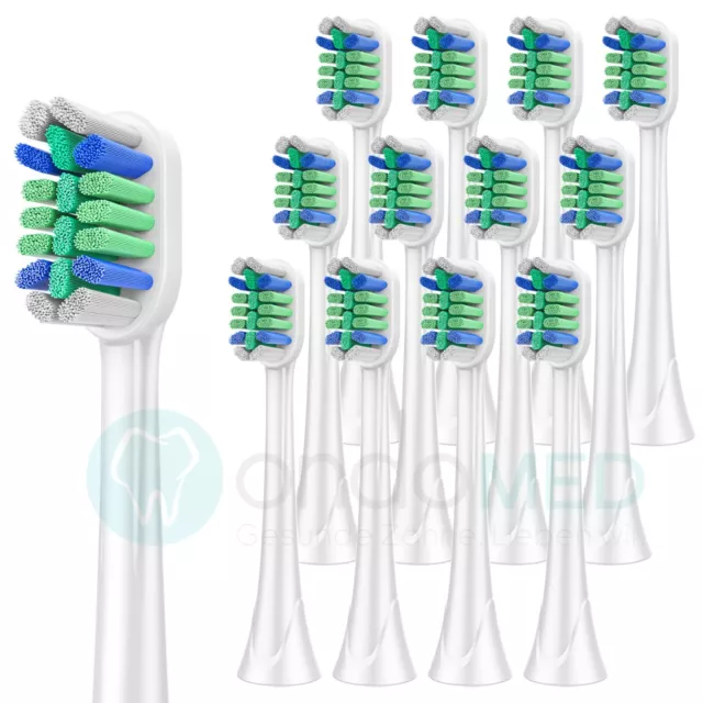 12x Ersatzbürsten für Philips Sonicare Aufsteckbürsten - alle Sonicare Modelle 1