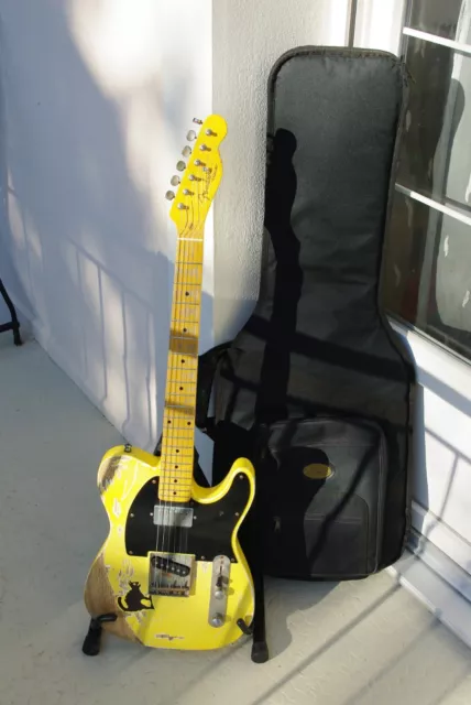 Telecaster Esquire Guitare Aged Relic Custom - Micro Fender Squier