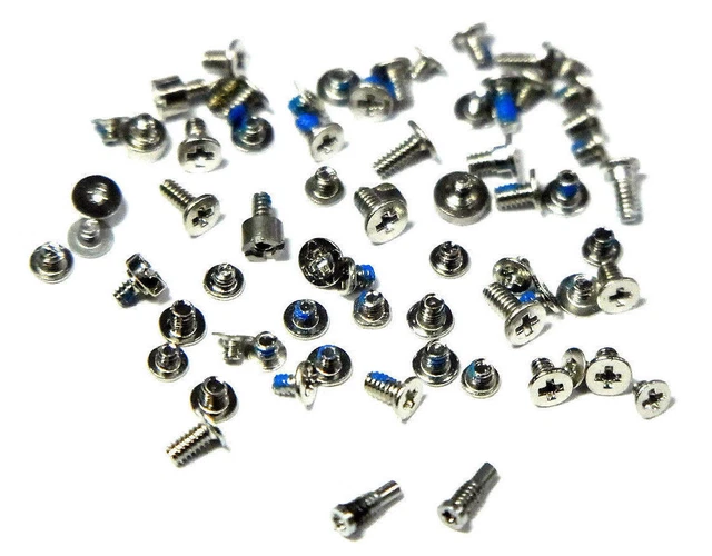 für iPhone 8 Ersatz Schrauben Screw Pentalobe Kreuz Komplett Satz Set Silver