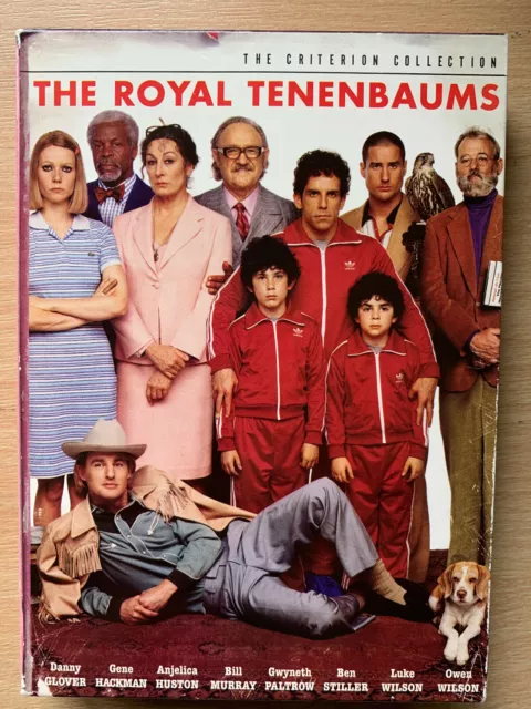 The Royal Tenenbaums DVD Classique Criterion 2-Disc US Région 1 Avec Housse