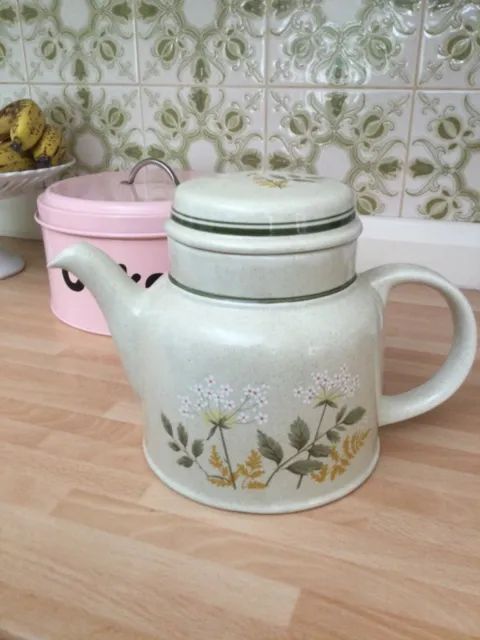 Royal Doulton Will o’the Wisp teapot , milk jug and sugar bowl