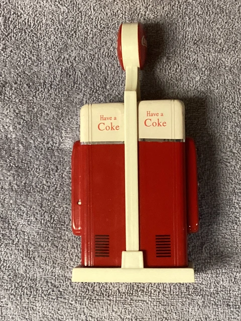 Vintage  Coca Cola Vending Machine Salt and Pepper Shaker