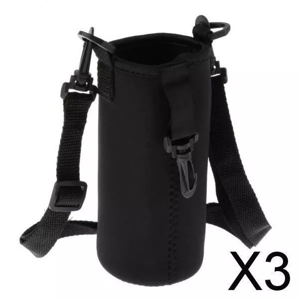 3X Support de manchon de couverture de bouteille d'eau de sport isolé