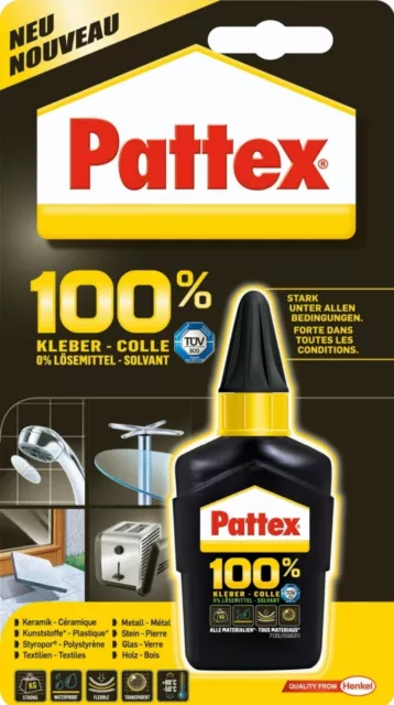 Pattex 100% Multi-Power Kleber Alleskleber wasserfest 50g P1BC5