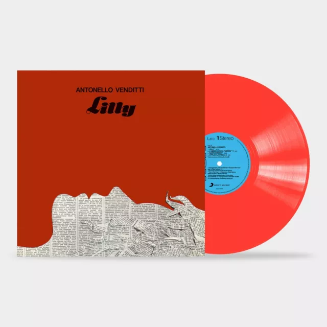 ANTONELLO VENDITTI - Lilly (2022) LP red vinyl pre order