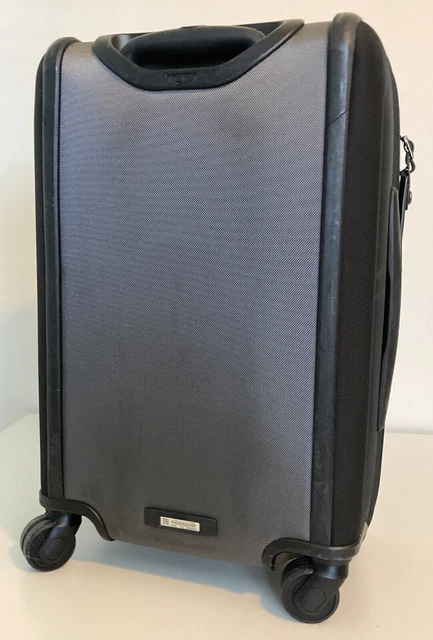 Tumi International Expandable 4-Wheeled Carry-On – Alpha 3 – Castle Gray 124793 6