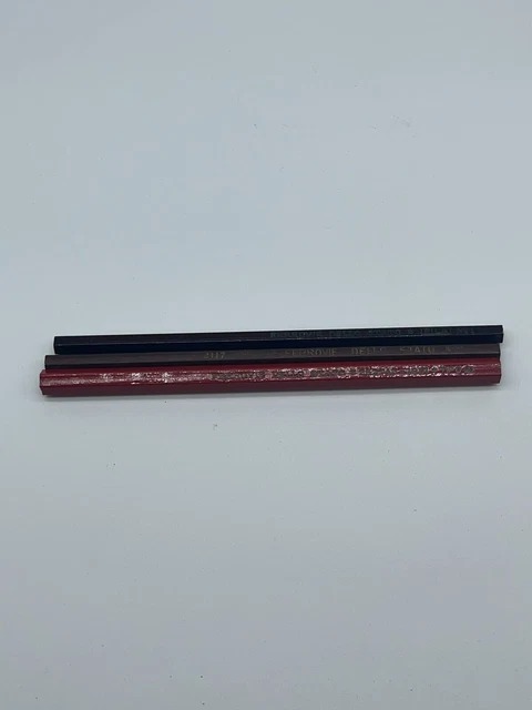 Lotto 3 Matite Lapis Da Disegno Colori Ferrovie Dello Stato '40/50