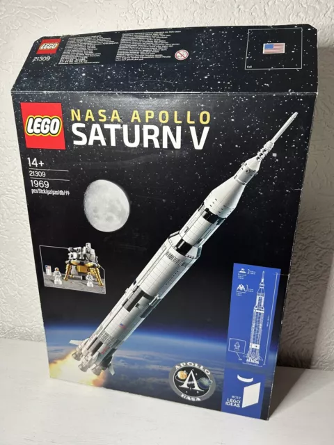 LEGO Ideas: NASA Apollo Saturn V (21309) Rakete +BA+OVP