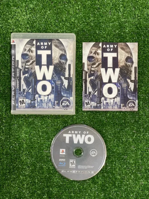 Army of Two (Sony PlayStation 3, 2008) Used/Book included