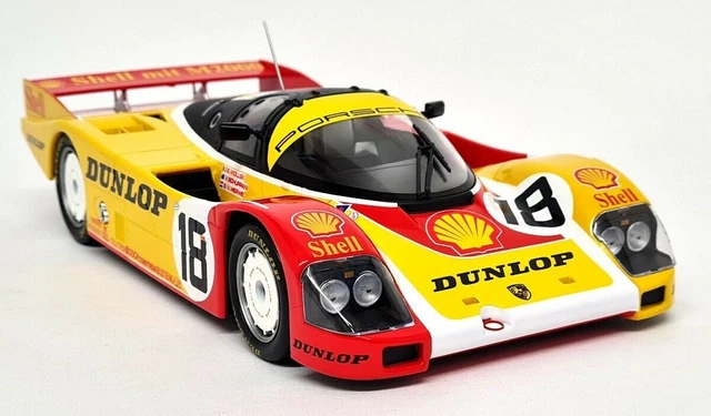 Porsche 962 CK6 N°11 24h Du Mans 1990 - Norev Transformé, 1/43, Modèle Unique