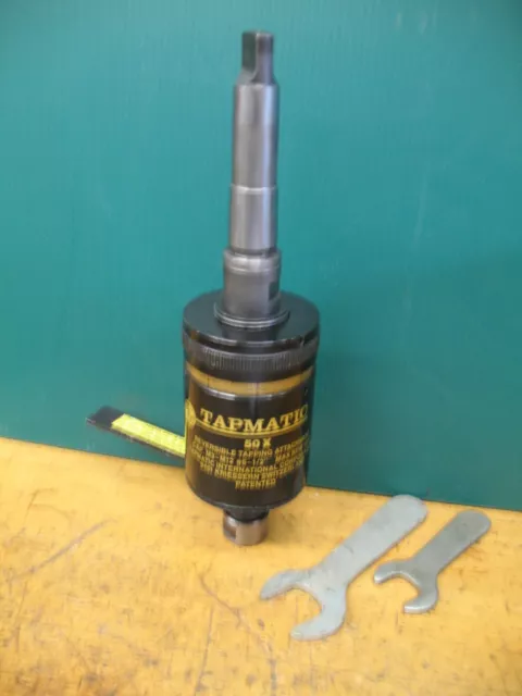 Tapmatic 50X Tapping Head #2Mt "Removable" W/Wrenches ***Vgc***
