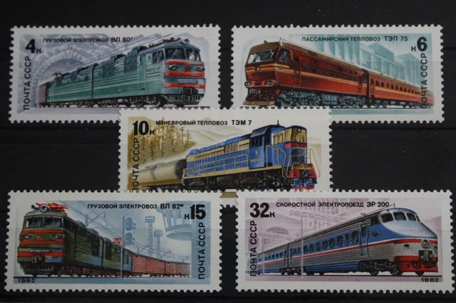 Sowjetunion 5175-5179 postfrisch #WV698