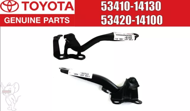 TOYOTA JZA80 SUPRA MK4 93–02 Original Hood Bonnet Latch Hinge LH & RH Set...