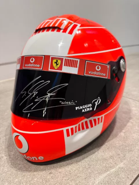 Michael Schumacher 2006 signed full size 1:1 Ferrari F1 helmet MINT with COA