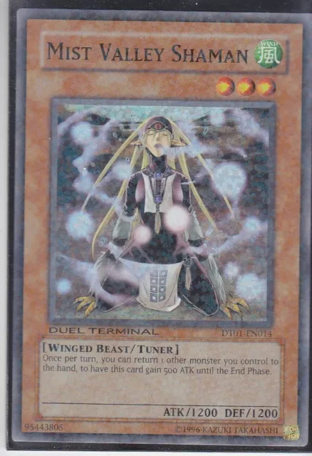 YU-GI-OH Mist Valley Shaman Duel terminal DT01-EN014 Nebeltal Schamane englisch