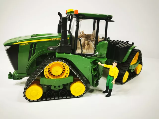 Bruder 04055 John Deere 9620RX Raupenfahrwerk mit Figur Mann Traktor Auswahl