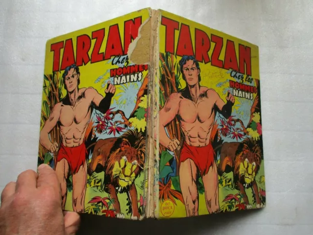 Tarzan Chez Les Hommes Nains Editions Del Duca 1956