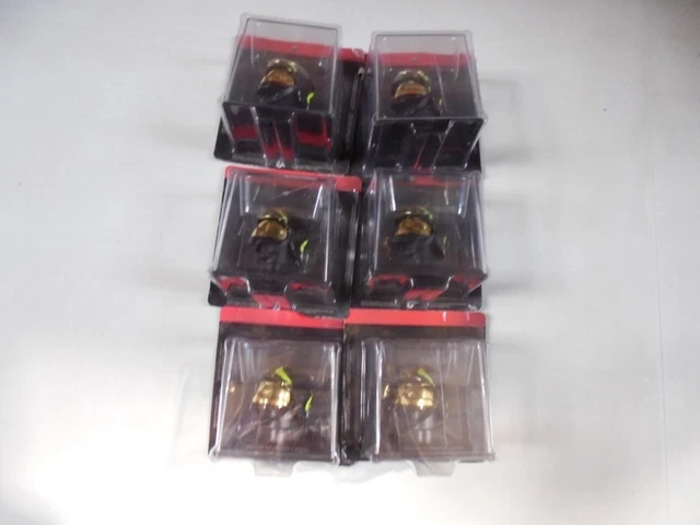 Garneck Lot de 10 mini casques de chantier décoratifs – Casques miniatures colorés pour maison de poupée et – Idéal comme accessoire de chantier ou comme bouchon de bouteille pour des idées