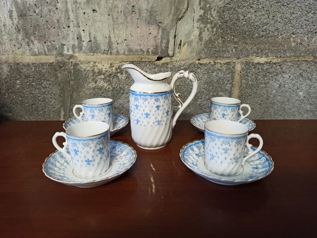 Paris Prix Lot de 3 Tasses & 3 Sous-Tasses Ilene 21cl Noir pas cher