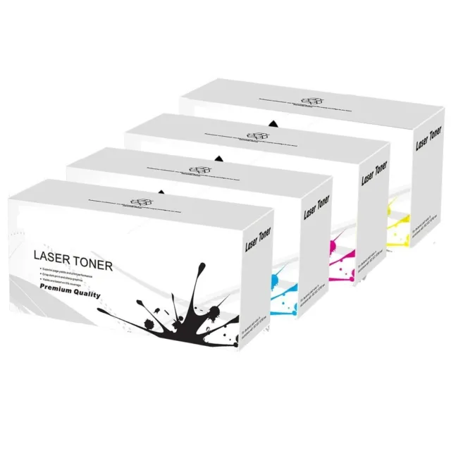 Set of 4 Colour BCMY Toner Alternative For Lexmark C734, C736, X734, X736, X738