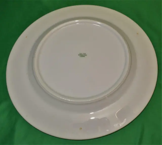 Vintage UP Co SYRACUSE China MISSOURI PACIFIC LINES State Flowers 10 1/2" Plate 2