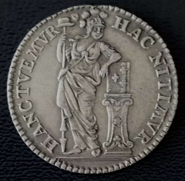 Provinz Utrecht  1/4 Gulden 1758, Utrecht, Silber 23 mm, 2,94 g, sehr schön