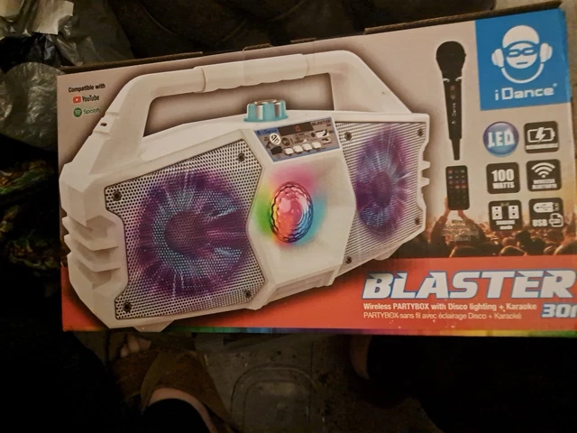 Blaster 301 Party Box With Diso Lighting And karaoke