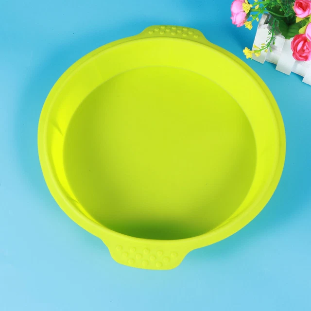 1pcs Runde Kuchen Tiefe Pan Runde Brot Backen Pan Kuchen Pan Mit Griff
