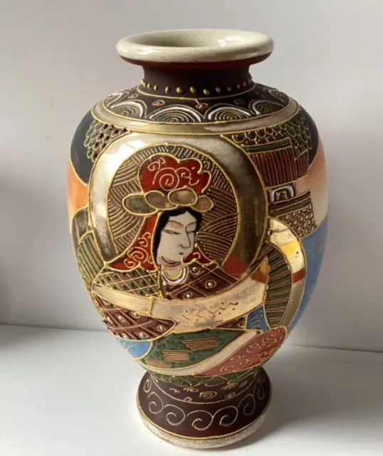Japanese Satsuma Ware Vase