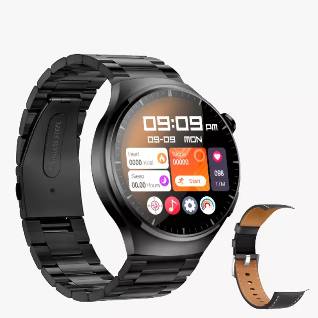 Smartwatch Blutdruckmessung Telefonieren Whatsapp Benachrichtigungen Sport NFC