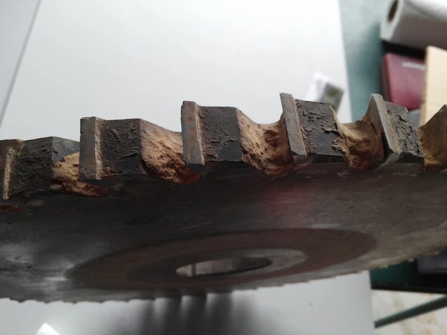 DADO SAWMILL Saw blade 14" W 2-1/2" Arbor for Industrial SB6 3