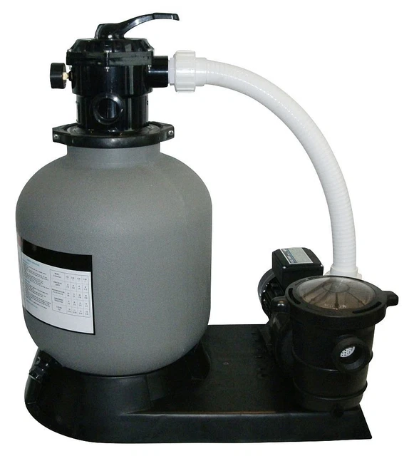 SPIRATO Poolpumpe Mit Vorfilter - Leistungsstarker Schwimmbad Filter 72527