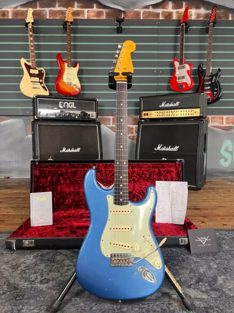 Fender Custom Shop 1962 Stratocaster Journeyman 2017 Lake Placid Blue Relic