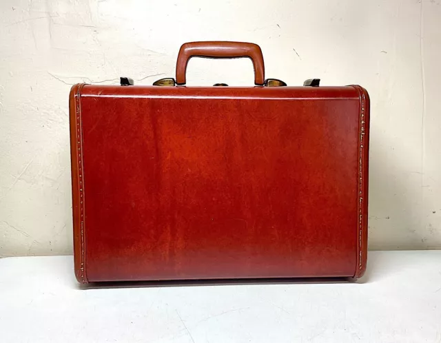 Vintage Shwayder Bros. Samsonite Denver Colorado Luggage 15"x10"x7"