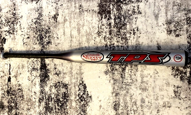 Batte De Softball Louisville Slugger SB27 TPS XXL Alcalyte C555 – 34 Po, 26 Oz, Alliage Doré, état Occasion