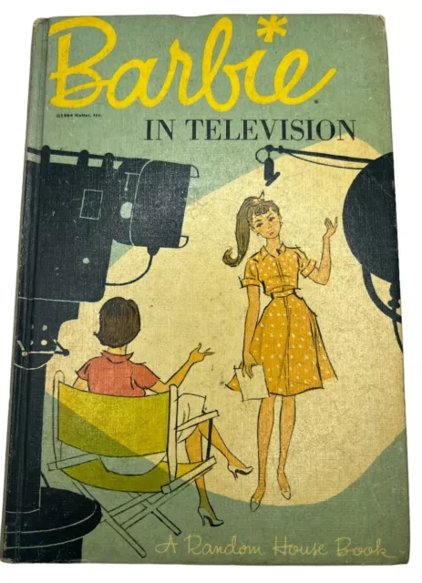 Vintage Barbie In Television 1960’s Random House Hardcover Book