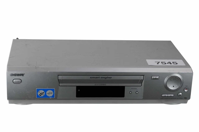 SONY VHS SMART Engine SLV SE820 VCR Video Plus Nicam PDC collegamento