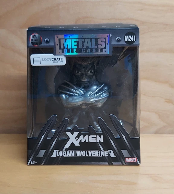 X-men Logan Wolverine Metals Die-cast- Marvel, MCU, Marvel Comics, loot crate