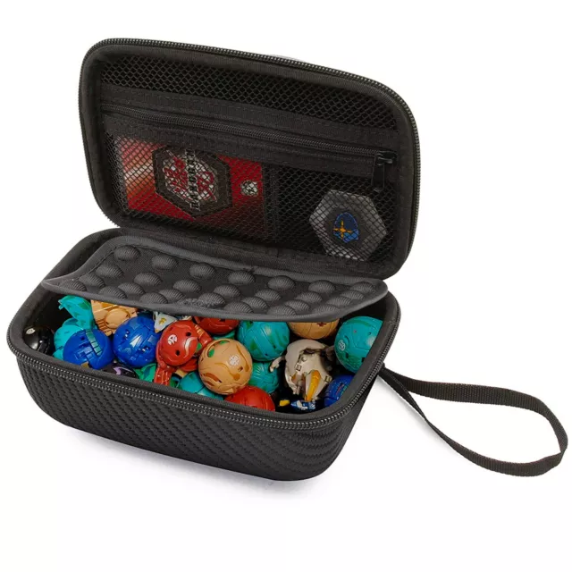 CM Travel Case for Bakugan Figures, BakuCores - Bakugan Toy Case Only - Black