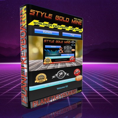 9400 nuovi Styles per KETRON sd3 sd5 sd8&pc Player Style su USB Stick Pat Top Nuovo 