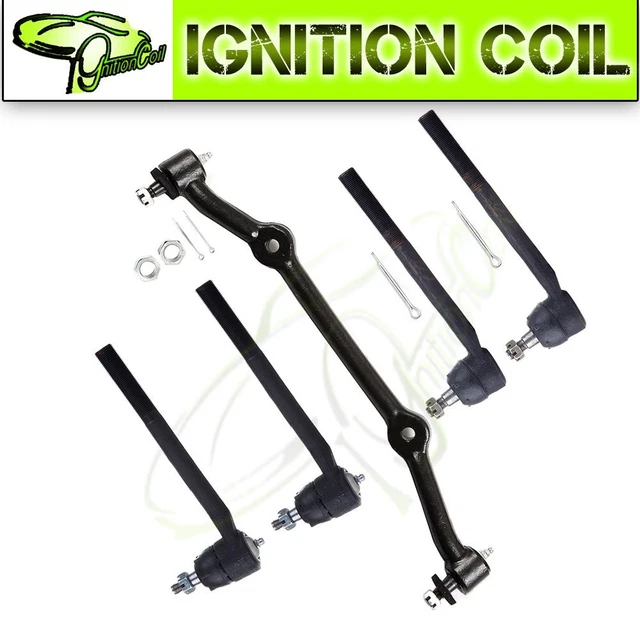 Front Steering Center Link Inner & Outer Tie Rod End For 1996-2003 Blazer S10