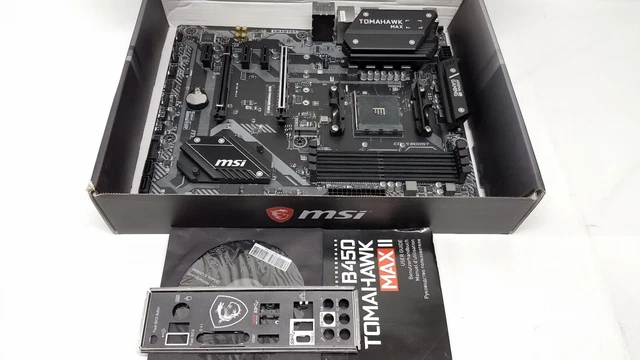 MSI B450 TOMAHAWK MAX Motherboard Socket AM4 AMD B450 ATX DDR4