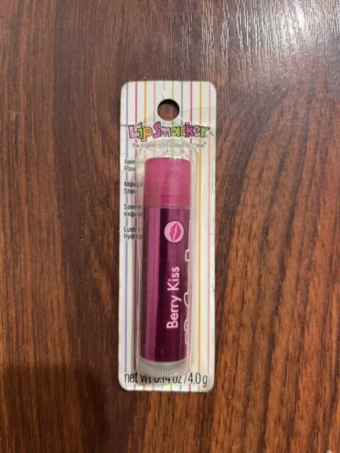 New Bonne Bell Rare Lip Smacker Vintage Berry Kiss Lip Balm Valentines