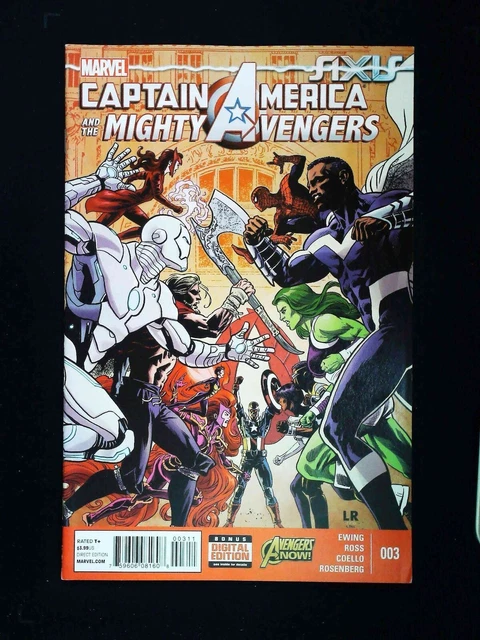 Captain  America And The Mighty Avengers  #3  Marvel Comics 2015 Vf+