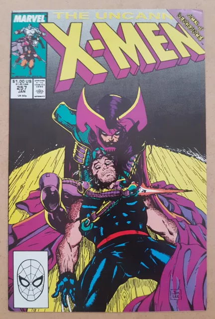 Uncanny X-Men (Vol. 1) #257 - MARVEL Comics - Jan 1990- FINE- 5.5