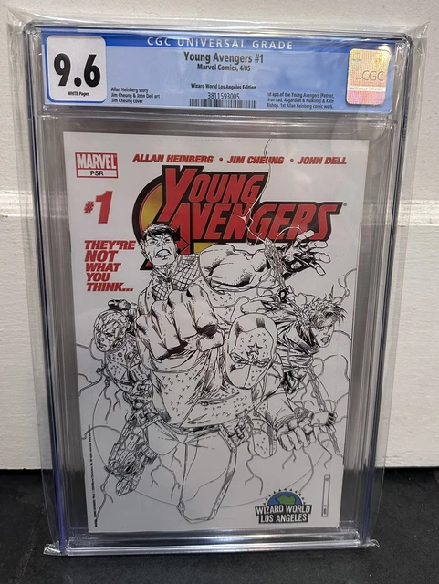 Young Avengers #1 (Wizard World Variant) CGC 9.6 1st Kate Bishop Marvel Hawkeye
