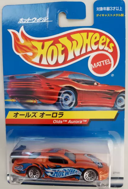 Vintage 2000 Limited Edition Hot Wheels Olds Aurora W/ Japanese Card Very Rare