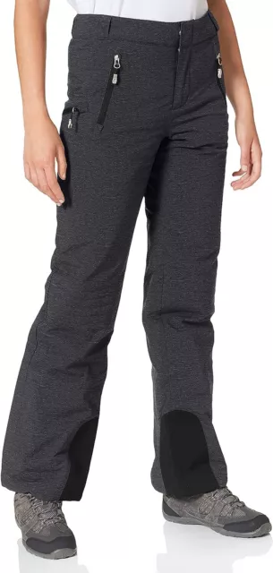 Spyder ladies pants winner tailored ski pants snow pants, black, DE 34