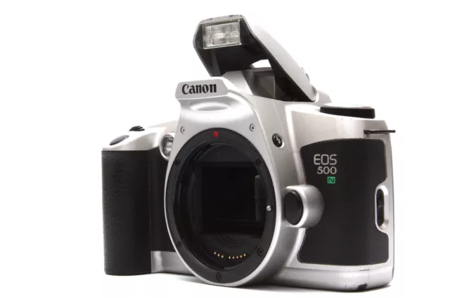 Canon EOS 500N SLR analoge Spiegelreflexkamera Body silver Edition