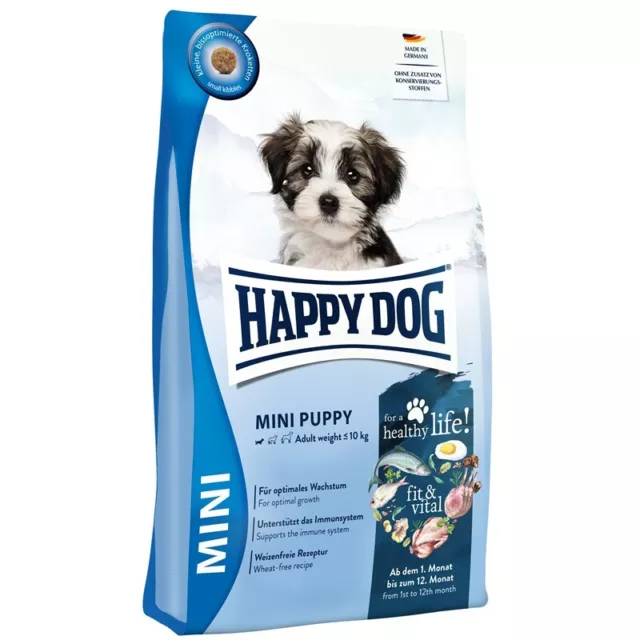 Happy Dog fit & vital Mini Puppy 4 kg (8,98€/kg)